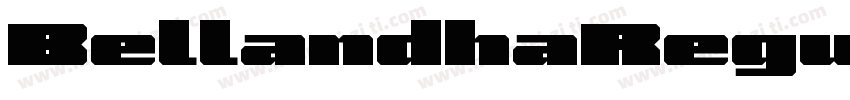 BellandhaRegular 3 fa字体转换